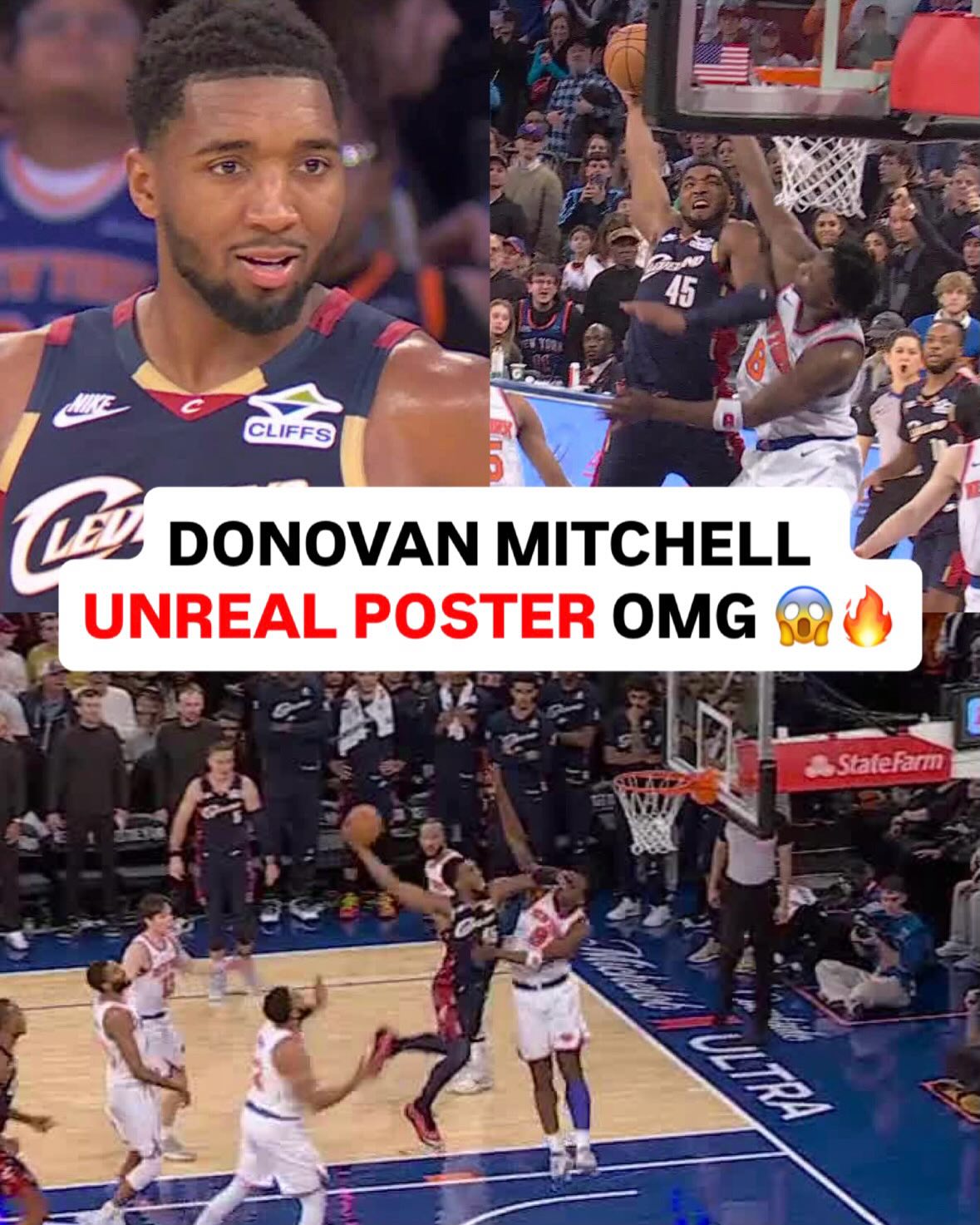 DONOVAN MITCHELL CHRISTMAS DAY POSTER OH MY GOODNESS. 🤯🤯🔥