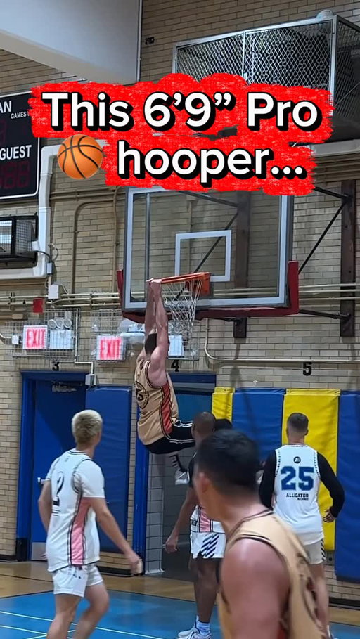 lol. Th best player on The Perfect Rec Team QUIT our first week, for the craziest reason. Basketball is hard, man.
