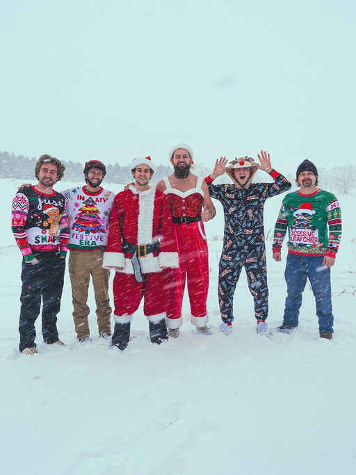 Our Christmas pics from over the years 😂 We used to send our friends Christmas cards way before we had a YouTube channel hahah New Video tonight at 7:00PM