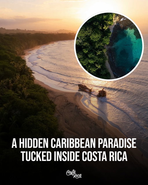 @esteban.creative explores Manzanillo, a quiet Caribbean escape where jungle meets turquoise sea 🌴✨ 
💡 Manzanillo sits on Costa Rica’s Caribbean coast, known for its laid-back Afro-Caribbean culture, untouched beaches, and vibrant wildlife. 
Would you come here to disconnect or explore? 👀  📍 Manzanillo, Costa Rica