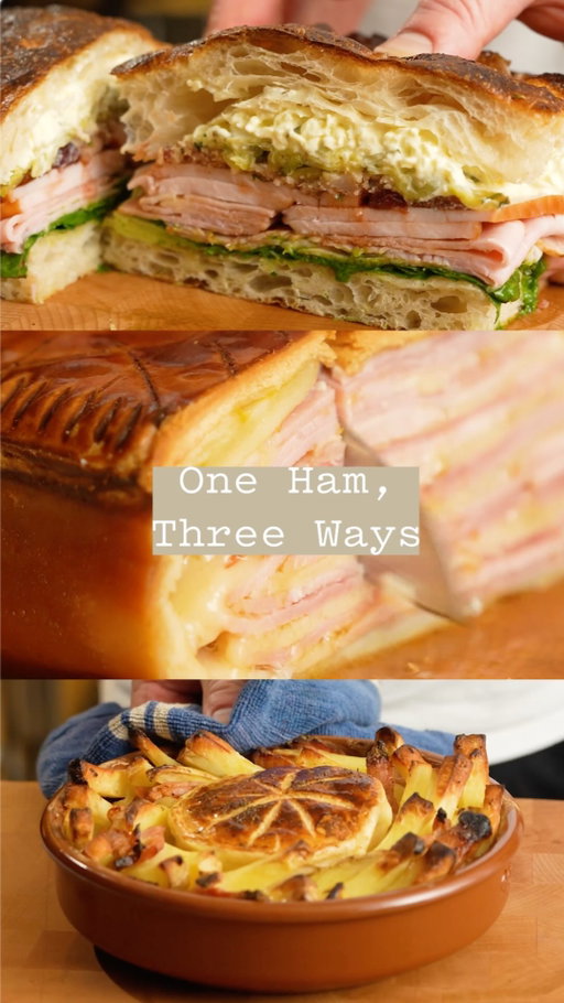 Leftovers are one of the best things about Christmas. 

Together with our friends from SHADES, we’ve put together three of our favourite ways to use up leftover Christmas ham:⁠
An epic Christmas sandwich, a ham and Comté Pithivier, and a Tartiflette, a comforting dish made with ham lardons, potatoes and cheese. ⁠