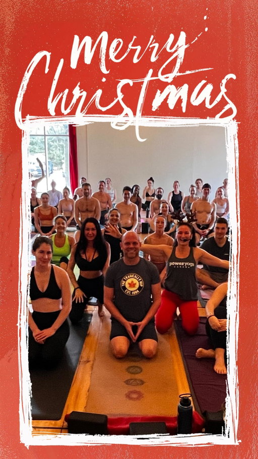 This morning’s Christmas Yoga flow clips. 84 hearts, 84 mats one shared breath. 
Merry Christmas and Happy Holidays PYC Oakville fam🎄♥️

#comeasyouare #yoga #christmasyoga #poweryoga #yogainspiration