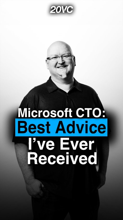 Comment “Kevin” for the full conversation⁠
⁠
Microsoft CTO: Best Advice I’ve Ever Received⁠
⁠
#advice #entrepreneur #career