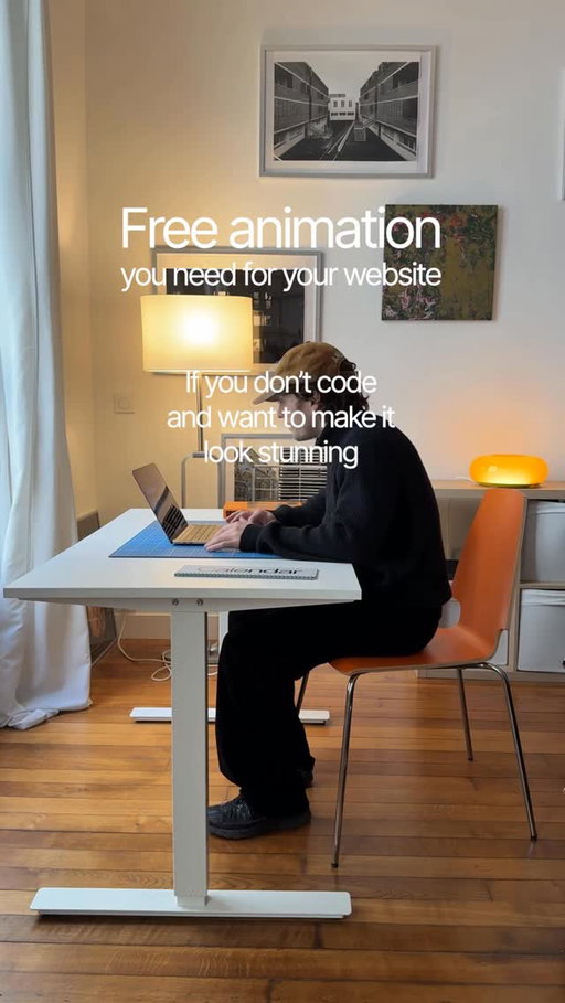 If you’re a graphic designer with no coding experience go check theese animation on @framer University !! #sponsor
https://framer.university/resources
Just copy past these animation to upgrade your website to a more professional look in seconds!

Ready to build a site that looks hand-coded—without hiring a developer? Launch your site for free at Framer.com, and use code NOTEVENYOURWORSTENEMY2025 for a free month on Framer Pro.