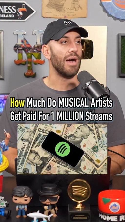How Much Money Per Million Streams On Spotify?