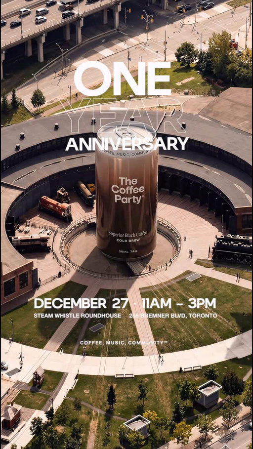See you tomorrow, Toronto.
One more for 2025 ☕️

DM us for final tickets 

#coffeeparty #torontoevents