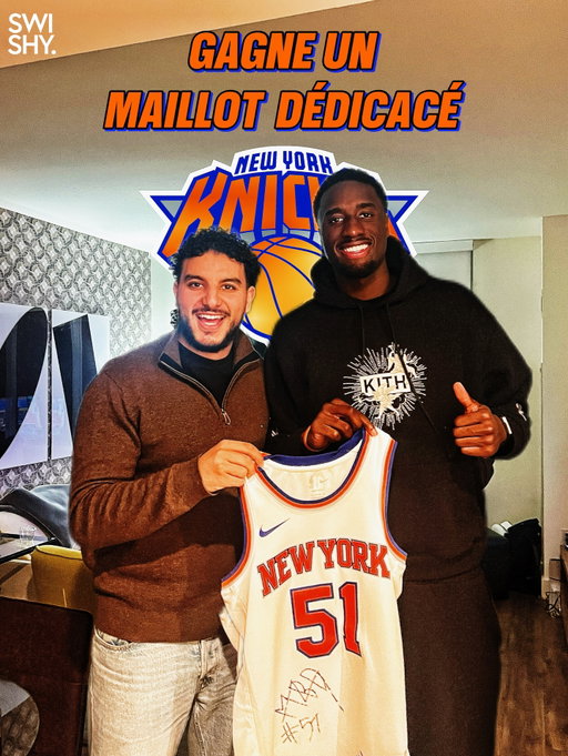 🏀🇺🇸 JEU CONCOURS – MAILLOT NBA À GAGNER

À l’occasion de la sortie de notre format immersion avec Mohamed Diawara, on vous fait gagner son maillot NBA dédicacé et signé 🎽🎁

Pour participer au tirage au sort 👇
1️⃣ Like ce post
2️⃣ Follow @swishy.media 
3️⃣ Commente ton moment préféré de notre vidéo YouTube avec Mo’ 👀🍿

🎥 Le vlog immersion est dispo sur YouTube (lien en bio).

📅 Tirage au sort le 9 janvier.

Ce maillot est peut être POUR TOI 💙🧡

-
#nba #knicks #basketball #jeuconcours