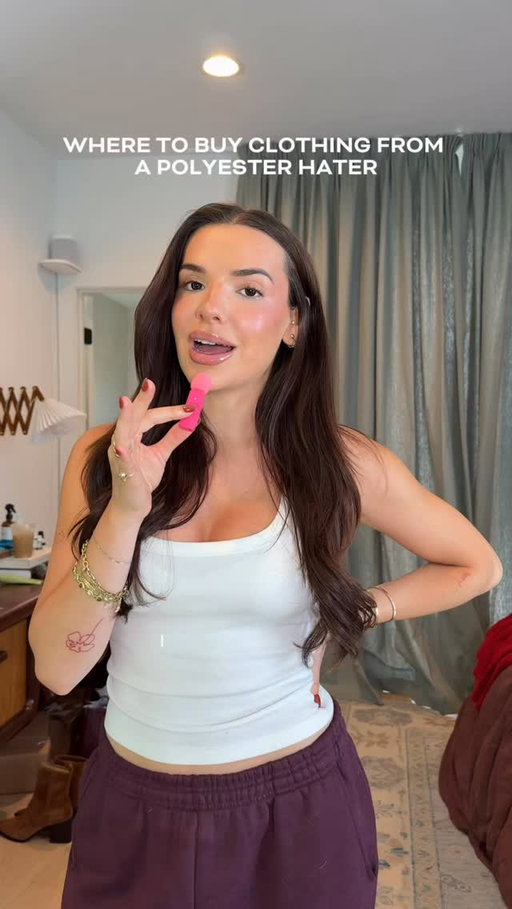 I updated my natural fibers clothing favorites so sharing one of my favorite videos of the year! Comment “polyester” and I’ll send you my updated list! Brands mentioned in this video: 
@aritzia cashmere. In terms of price, thickness, softness, and style their cashmere wins for me. It’s super soft and they use Good Standard Cashmere which most places do not 
@everlane white t shirt is something I need 10 of in my closet. Their shoes are a hidden gem imo 
@triarchy patiently waiting for the fall collection
@ebay and thrifting for leather and outerwear that won’t break the bank. I can share more places that sell great pieces, but they’re gonna be a little pricier so lmk.
.
.
.
.
.
.
#nontoxiclifestyle #sustainablefashion #wellness