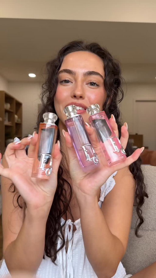 Three Dior Addict fragrances inspired by the glow you already love. ✨
Rosy, Peachy, and Purple Glow — each with its own mood, just reimagined as perfume. @diorbeauty #DiorAddict #DiorParfums #DiorMakeup