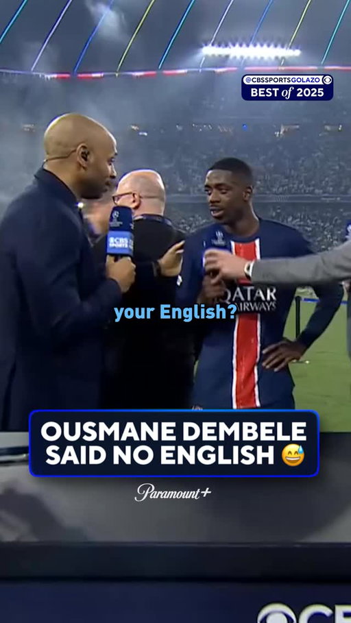 Ousmane forgot he wasn’t in Spain anymore 😅

#UCLToday