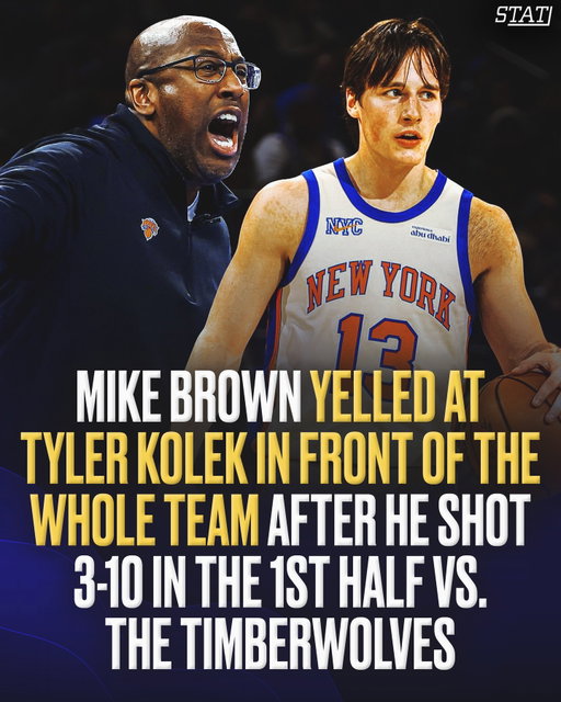 Mike Brown went at Tyler Kolek in front of the entire team, Kolek let his game respond 💯