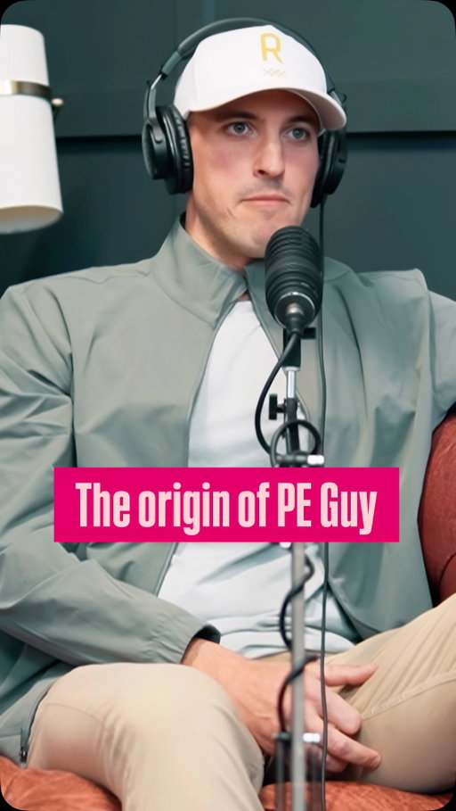 @johnnyhilbrant shares just where he came up with the infamous PE GUY!