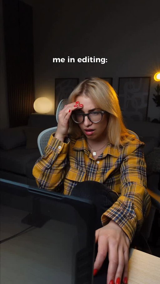 Who can relate? 🥲

#editing #videoediting #contentcreators #ugc #ugccreator