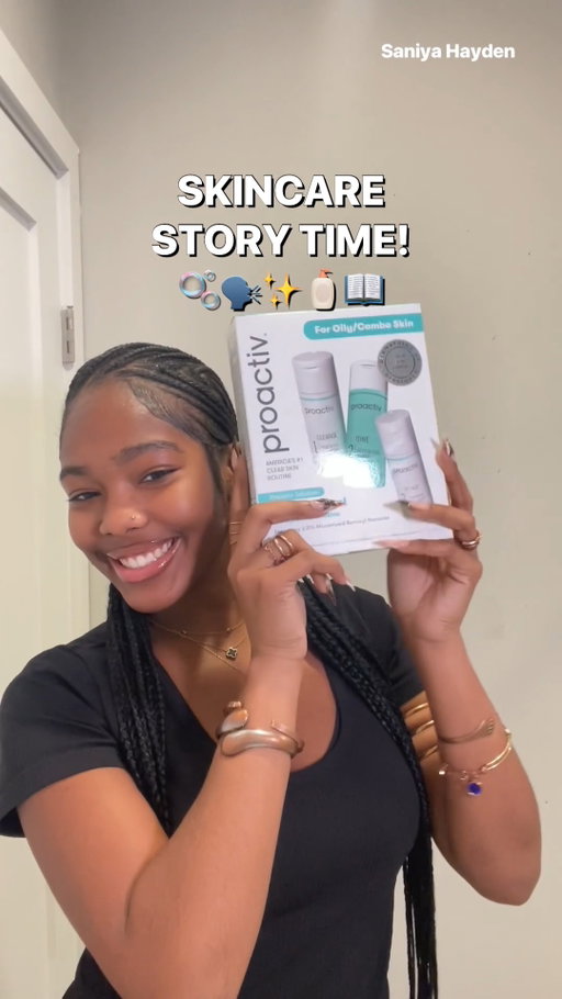 the “after” pic from @_saniyyaaa_ has us like: 🤩 head to @CVSpharmacy to refresh your skincare routine with Proactiv!