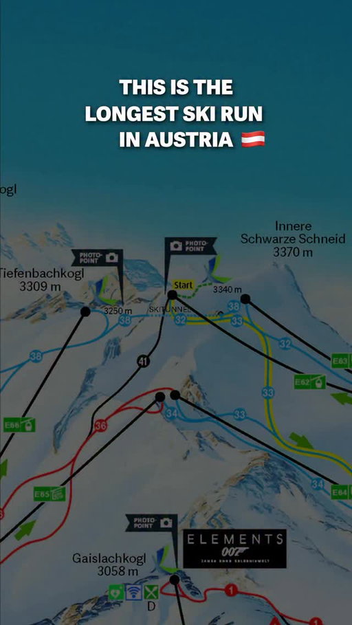 15 km from glacier to valley. 🤝
 
This is Austria’s longest run. And it’s part of your winter with Epic Pass in #Sölden.
 
#Soelden #Heartbeatofthealps