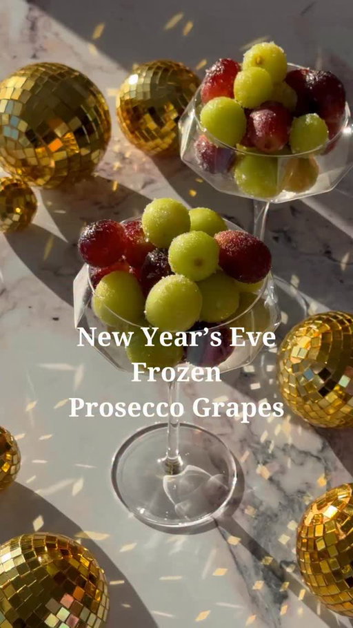 Ringing in the New Year with a festive little treat. 
🍇✨🍾

1 lb grapes 
2 cups prosecco 
4 oz vodka 
1/4 cup sugar or monk fruit sweetener 

Soak grapes in prosecco and vodka in the refrigerator for 8 hours or overnight. (You can also poke holes in them) Drain and sprinkle with sugar. Freeze for at least 2 hours and serve! 

 

#nye #frozengrapes #proseccograpes #prosecco #nyecocktails #nyeparty