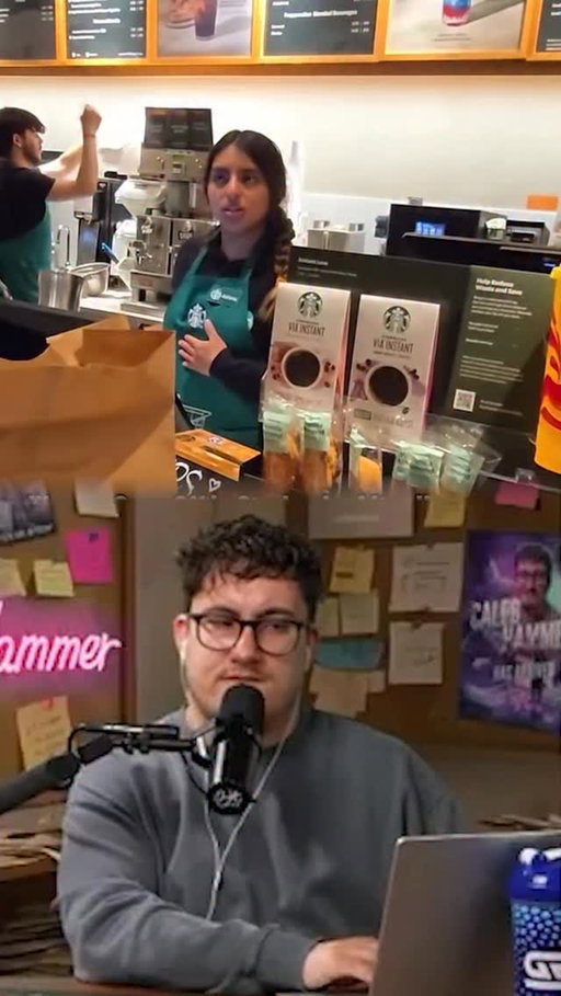 Customer Has BAD Attitude In Starbucks