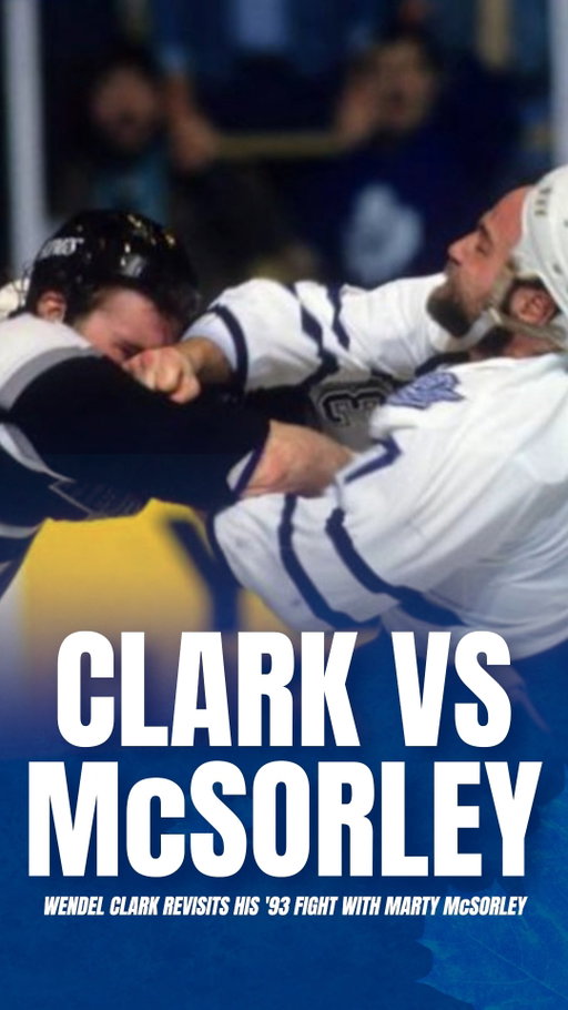 "I should've just skated over to the bench and one punched that Wayne Gretzky guy!"

Wendel Clark and Jeff Marek look back at his iconic 1993 fight with Marty McSorley after the hit on Doug Gilmour, and the chaos that still gets Leafs fans fired up all these years later.

#leafsforever #leafsnation