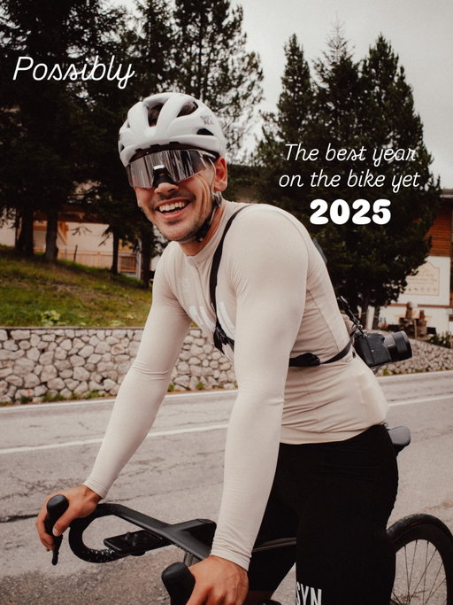 Best year on the bike so far, 2025 ❤️Besides registering the most kms ridden, elevation climbed etc. it was also a year I added 3 new destinations, took my bike with me on every trip and met way too many amazing people on the bike! From @thesyn.community Dolomites summit, to crashing group rides in South Africa, climbing snowy roads in Sierra Nevada and lads trips in Girona- it had it all! Documenting this journey has been amazing and I have met so many cool peple via this platfom too- 2026 will be hard to top but can’t wait to see what it has in store!
-
-
#thesyn#syncc #ridewithmates