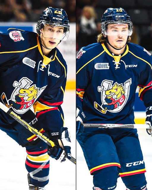 From teammates with @barriecoltshockeyohl and the @nhlflames to opponents. 

@andrewmangiapane and Rasmus Andersson’s friendship goes way, way back ❤️ 

📺: @edmontonoilers vs. @nhlflames TONIGHT at 10p ET on @sportsnet or stream on Sportsnet+

(📸: @ohlofficial)
