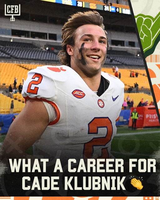 Cade Klubnik played his final game for Clemson today. Hell of a career for QB1 🙏

Which NFL team should draft him? 👀

#cfb #collegefootball #nfl
