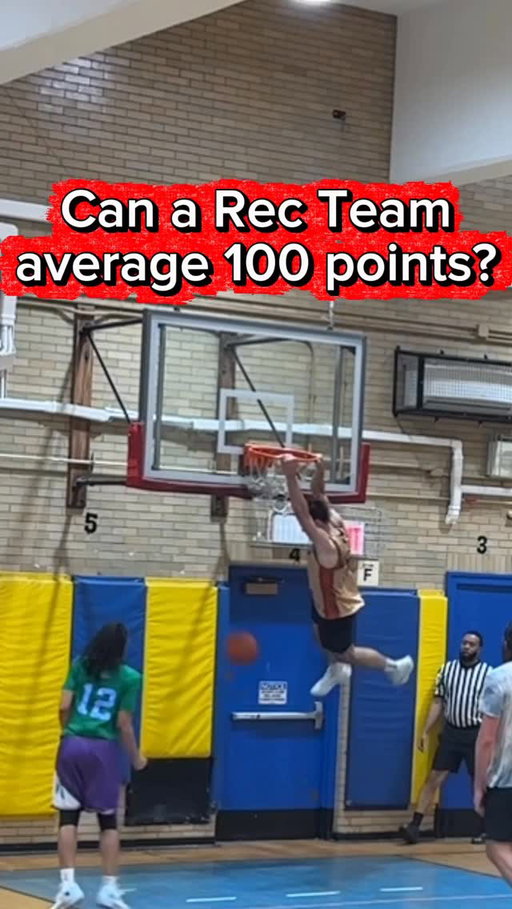 Can a rec league basketball team average 100 points per game? We’re gonna find out, because I’m trying something crazy to make it happen.