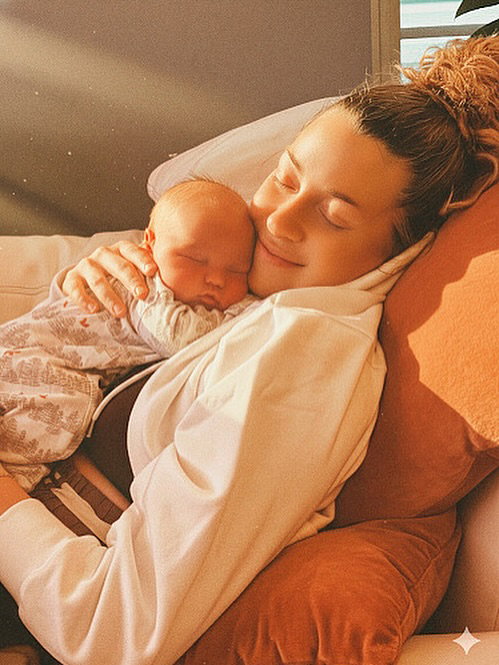 He’s here!! 🥹❤️ This post is delayed as we’ve been in the newborn bubble over here, but I wanted to share a very condensed birth story. If you’ve been following, you know Milo was due Dec. 15 and seemingly had no interest *at all* in joining us. 😅 I was dealing with a LOT of impatience and a LOTTT of discomfort beyond 40 weeks, plus a full week of intense Braxton-Hicks that kept convincing me “today is the day!” until it wasn’t.

WARNING: more graphic below!

Around 40+4 I started having bloody show, which gave me hope, and then early Monday morning, at 41 weeks exactly (Dec. 22), contractions woke me from a dead sleep around 4:30AM, so I called the midwife who made a half-hour trip just to tell me to go back to sleep 😬 BUT she said she expected things would progress and she’d be back that same day. She was right. I officially went into active labor around 2PM. My water didn’t break on its own, so the midwife broke it for me at 5:30PM, and then things got intense quickly. I started pushing at 6PM and delivered Milo at 6:44, hanging off the side of the bed in a squat with Steve holding me up…the exact same way I delivered Noah 🤣 (and again, the nearby birthing pool went mostly unused! I always expect I’ll want the pool and I never do it’s so weird!)

Milo’s weigh-in: 11lbs 1oz. Over ELEVEN lbs. 😮‍💨 We were all in shock, and now all of the extreme discomfort during week 41 makes perfect sense. 😅 He was 22 inches long and perfectly healthy. ❤️ I did need stitches again, but not as bad as I did with Noah, thank GOD!! Overall my active labor was only 4 hours with 45 mins of pushing…with Noah it was 5 hours with 2 hours of pushing. SO happy the rumor about 2nd births being faster was true for me! 🙏🏻

So here we are in the bubble again. I’m hanging onto every moment even tighter the second time around. And it was a bonus that by Christmas Day I was mobile enough to help Steve make it a VERY sweet morning for Noah, who, by the way, is the most adorable little helper and LOVES being a big brother to Milo!! 🥹 Thank you all for your beautiful messages!! I’ve read every single one. Love you guys so much and I hope you’ve had a wonderful holiday so far!! ❤️🎄🙏🏻🥰