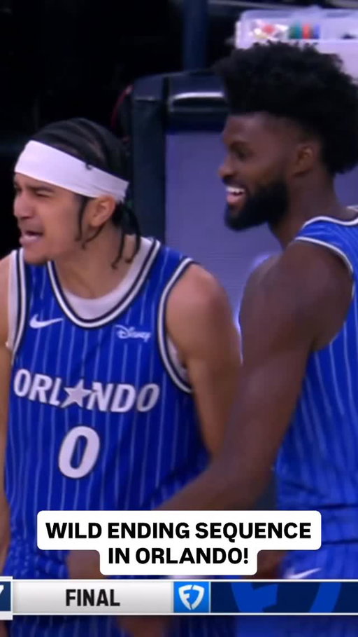 @anthonyblack delivers clutch defense on the potential game winning shot to help the @orlandomagic secure the thrilling home W! 🤩