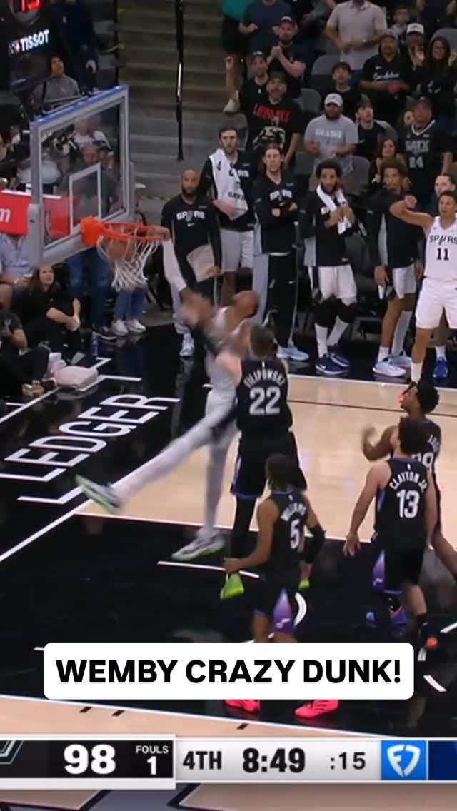 VICTOR WEMBANYAMA IS INSANE 🤯