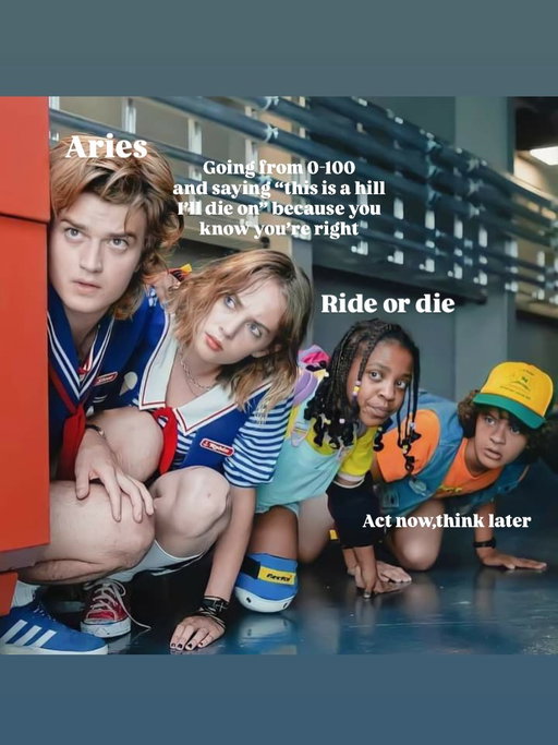 Still on my Stranger Things kick ! 

Wait to finish the second half of part 2! 

Here are your sun ☀️ sign memes : Stranger Things 

Have you watched season 5 yet? Comment below 👇 lemme know what you think.

Photos not mine, found on Pinterest but memed by me. Tag original creator of you know them. 

#astrologymemes #strangerthings #memes