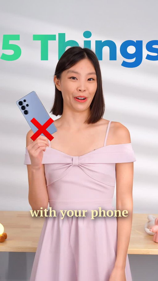 5 Things You Should NOT Do With Your Phone ❌