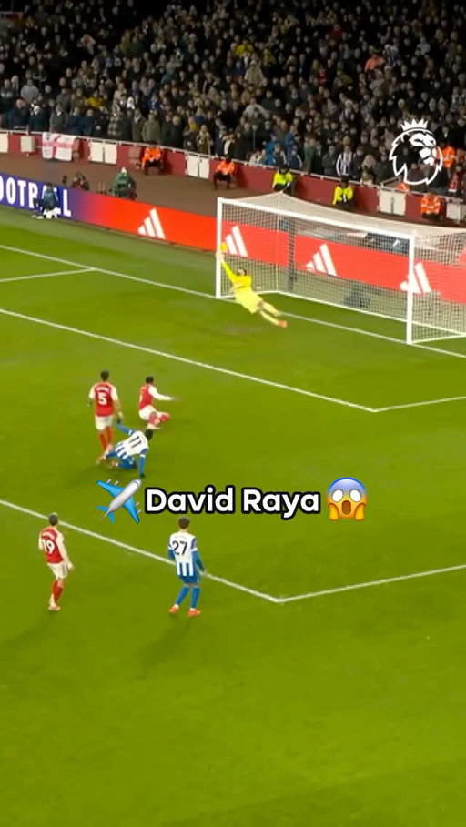 How did David Raya keep that out? 🤯