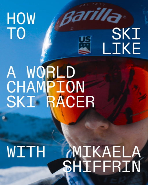 Ever wondered what it takes to be a professional skier? @mikaelashiffrin gives us a step-by-step breakdown and we’re taking notes.