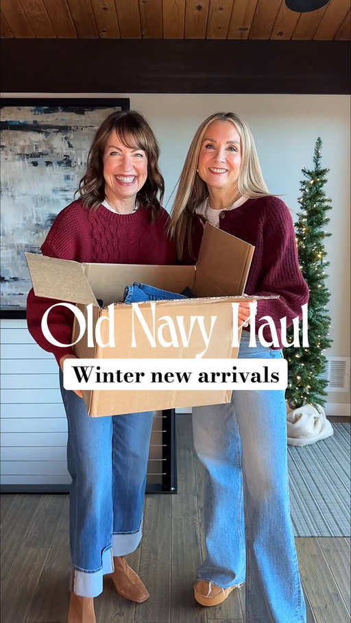 Comment SHOP! New year, fresh style✨ Have you been to @oldnavy lately?? It’s become our go-to for affordable trends like ruffle front blouses, barn jackets, faux fur, and cool jeans!

Comment SHOP and we’ll DM you links to our shop our Old Navy picks! We’re both 5’6” and wear size xs/small in tops and 2/4 in jeans.

Everything is also linked on our profile in the @shop.Itk app. Search LASTSEENWEARING to find & follow our profile for all our style finds. You can also source all links by clicking on the link in our bio!

#oldnavy #fashionover40 #womenover50 #casualchic #outfitidea 
https://liketk.it/5I3JZ