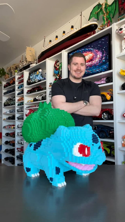 Building the MASSIVE Petal Pal from @brickerbuilds! Make sure to use the link in my bio to get 10% off of their sets! 

Check out my other socials at the link in my bio!

#ad #BrickerBuilds #LEGO #asmr #Character