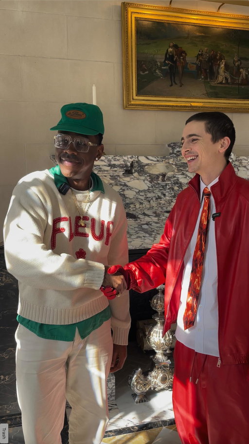 @tchalamet and @feliciathegoat on walkout songs, working together and singing T-Pain. 

MARTY SUPREME is now playing in theaters everywhere.