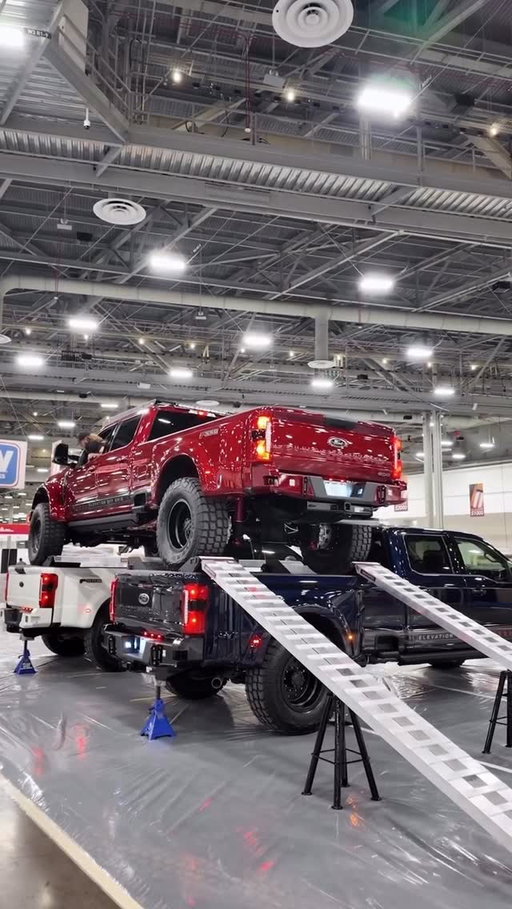 @elevationoffgrid 

The most unique and powerful entrance at sema 2025!

#sema 
#semashow