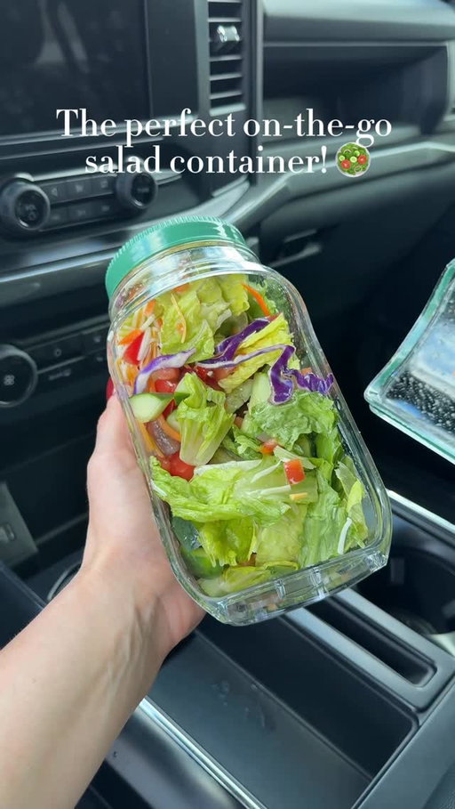 #ad These travel salad containers are perfect for layering salads and include a separate container for dressing. They open from the side, making them easy and convenient to eat on the go.

🔍CODE【kcm3328】in the search bar on Temu or use the link below to get this lightning deal! *T&Cs apply @shoptemu 

https://app.temu.com/k/pyig1606u0d

#temubday #temu #temufinds #shoptemu