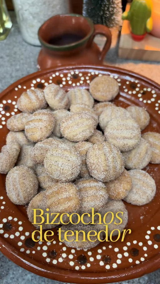 Bizcochos de tenedor. ☕️ 

#bizcochos #recetasmexicanas #reels #recetasfaciles #galletitas