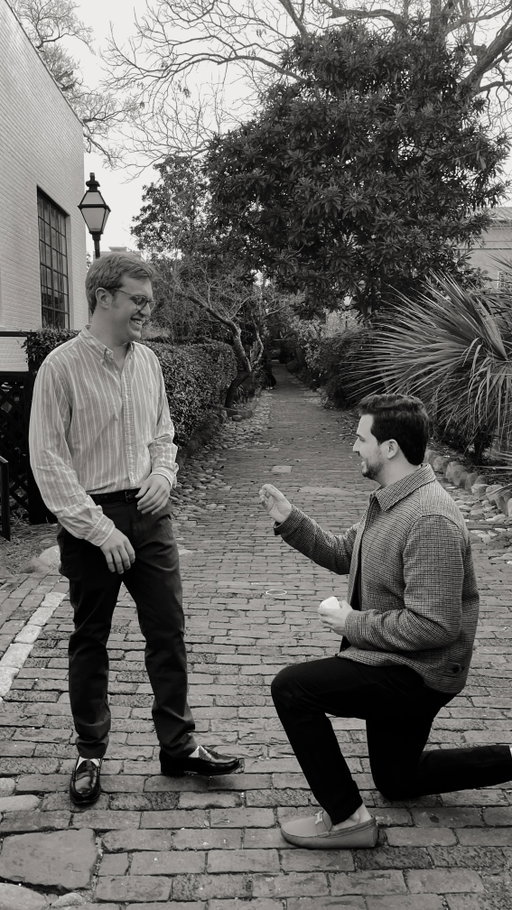 Love wins again 🥹💫💍 happy engagement to two of my favorite people @rileymess @samtgib 🤍 12.28.25