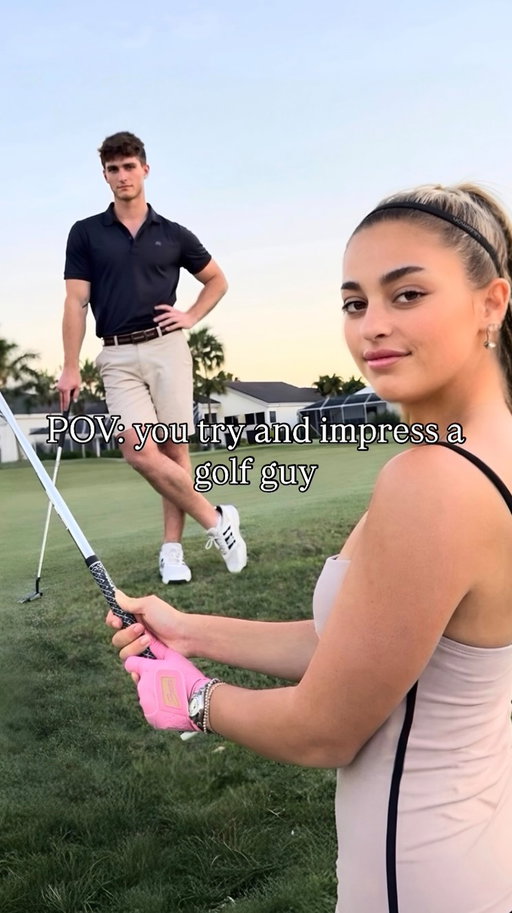 You try and impress a guy…😳
@bruceboltgolf