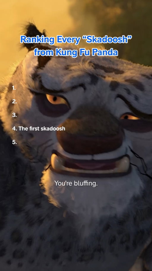 What's your favourite skadoosh? All #KungFuPanda movies now streaming on #ParamountPlus
