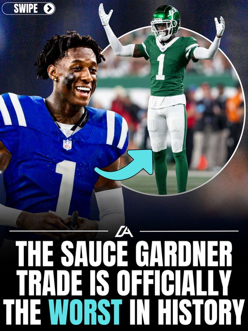 There are bad seasons… and then there are seasons that somehow make NFL history for all the wrong reasons.

Sauce Gardner just became the only player in league history to suit up for two different teams in the same season and see just two total wins. Not two wins per team. Two wins total.

He started the year with the Jets at 1–7. Then came the trade. Fresh start. New jersey. Same outcome. He finished the season 1–7 with the Colts.

Follow @idailyathlete for more 🏈
