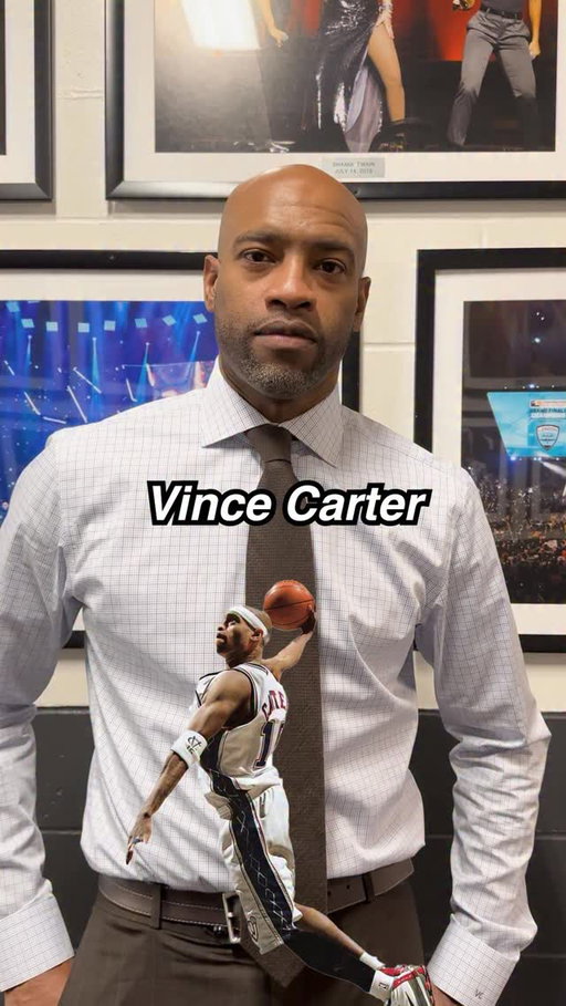 he said what he said 🤫 @mrvincecarter15
