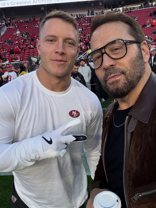 My man @christianmccaffrey is an absolute beast and inspirational to anyone who wants to put some serious work in.. @gkittle will be back better than before ( thanks for taking such good care of us)  Been a Bears fan since I was a kid and it was tough to see my guys go down on the last play. That being said we  lost to a great group of guys and we shall all meet again!