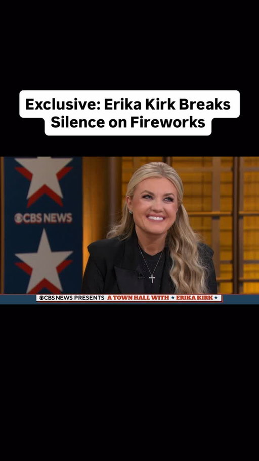 Exclusive: Erika Kirk Breaks Silence on Fireworks