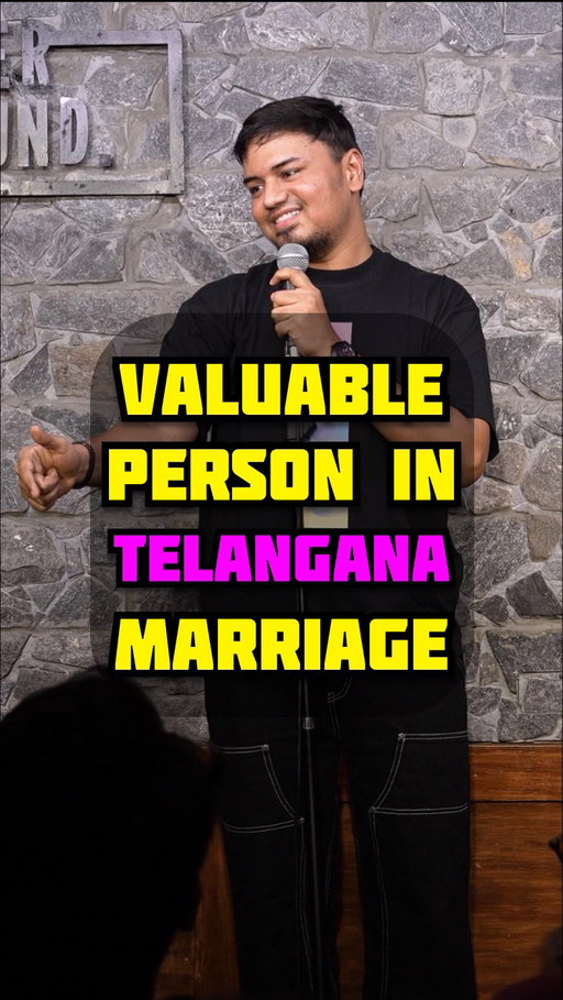 Check My Bio For The Full Video #telugustandupcomedy #telangana #telugumarriage