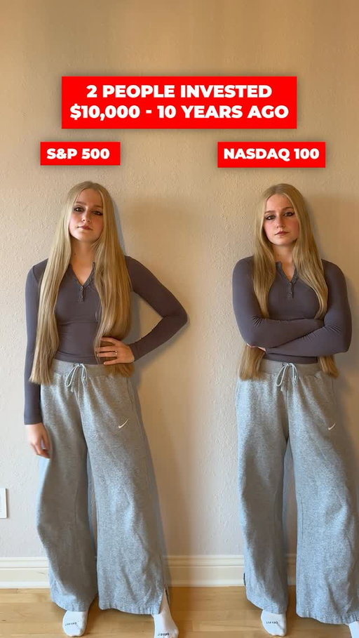 S&P 500 vs. NASDEQ 100 

Follow Ava Your Business and Investing Bestie ✅