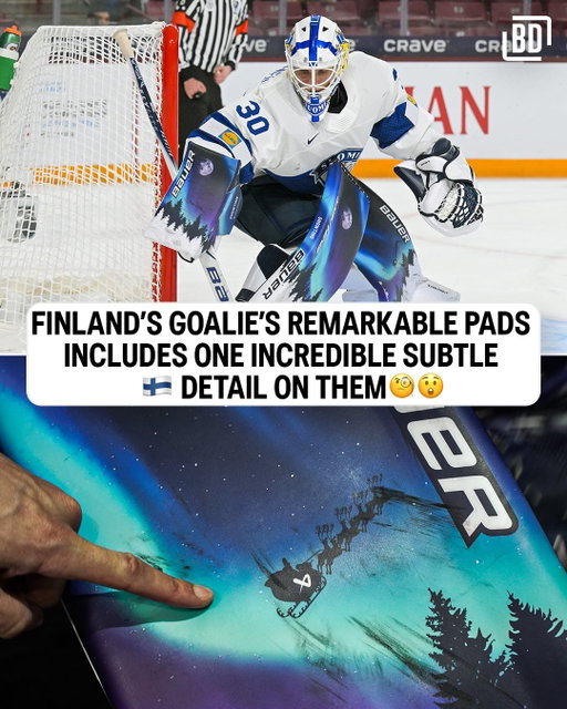 Finland’s @petteririmpinen’s goalie pads includes one of the coolest details we have ever seen at the #WorldJuniors 🧐🦌🇫🇮🔥
.
We reviewed his entire setup in detail and discussed how they came to be in a new video that’s now available on our YouTube page 👀