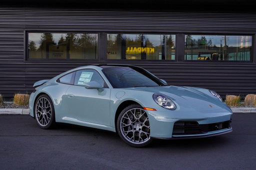 Come check out this Beautiful 2026 Porsche 911 Carrera in Shade Green Metallic matched with a Custom Bespoke Door-Sill Guard that says "There is no Substitute", A reference to Porsches iconic slogan - Photos by Reid Mattingly
#porschebend #porsche #kendallauto #letsstartsomethinggreat #porsche911 
Learn more about Porsche Bend: https://nuvi.me/3mliby
